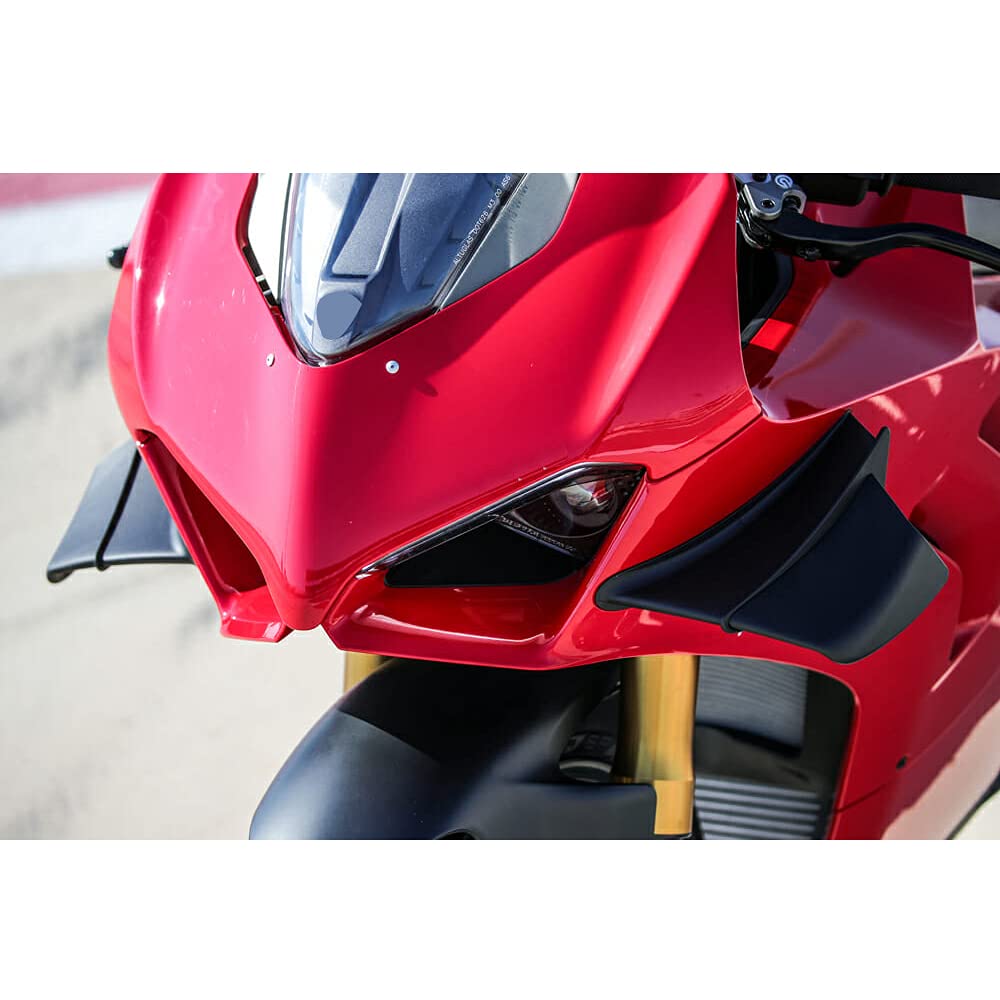パニガーレV4V4S V4R 2018 2019 20202021用モーターサイクルアクセサリーウィングレット空力ウィングキットスポイラー