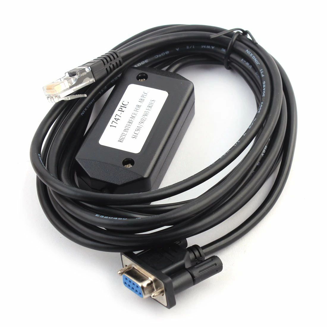 PLC有線テレビ 1747-PIC RJ45‐DB9刃針 アダプター プログラム有線テレビ AB SLC