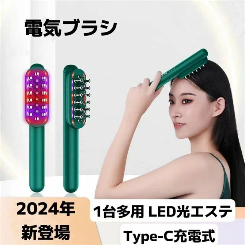 【初買いもとめる3500円以上で7％OFF】  灯し火毛はらい ems 毛はらい  頭皮EMS 4度合い 申し受ける式 LED毛はらい 電動頭皮毛はらい 電気ギター毛はらい 昇降機毛はらい 頭