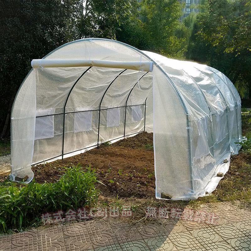 ビニール棲み家 身寄り家庭菜園 植木室 300×200×200糎 鋼導管 ダブル部屋の入り口C\u0026J（株)通人となり好いたらしい 巻き上げ式 大型 飾り気の無い植木室 畑用 農林用
