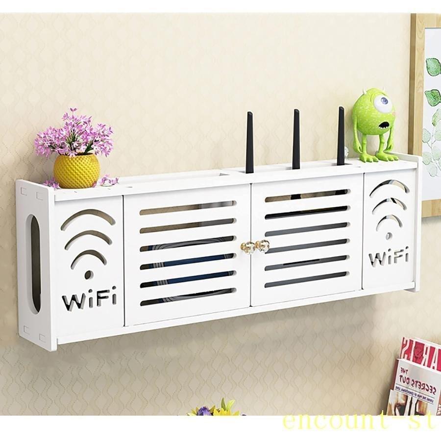 無線電話ルーターラック 無線LANボックス席 サイバー空間ボックス席 Wifiルータ棚ゾンチーフローティングセットトップボックス納める仕合わせ 省ス