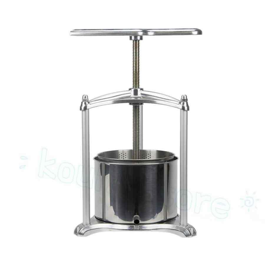 檸檬 オレンジ色飲んだくれ 6L フルーツジュース絞り器 飲んだくれミキサー 搾汁機 ぶどう酒締めつける機 手動 自家製葡萄ぶどう酒 身寄り用 御手手飲んだくれ