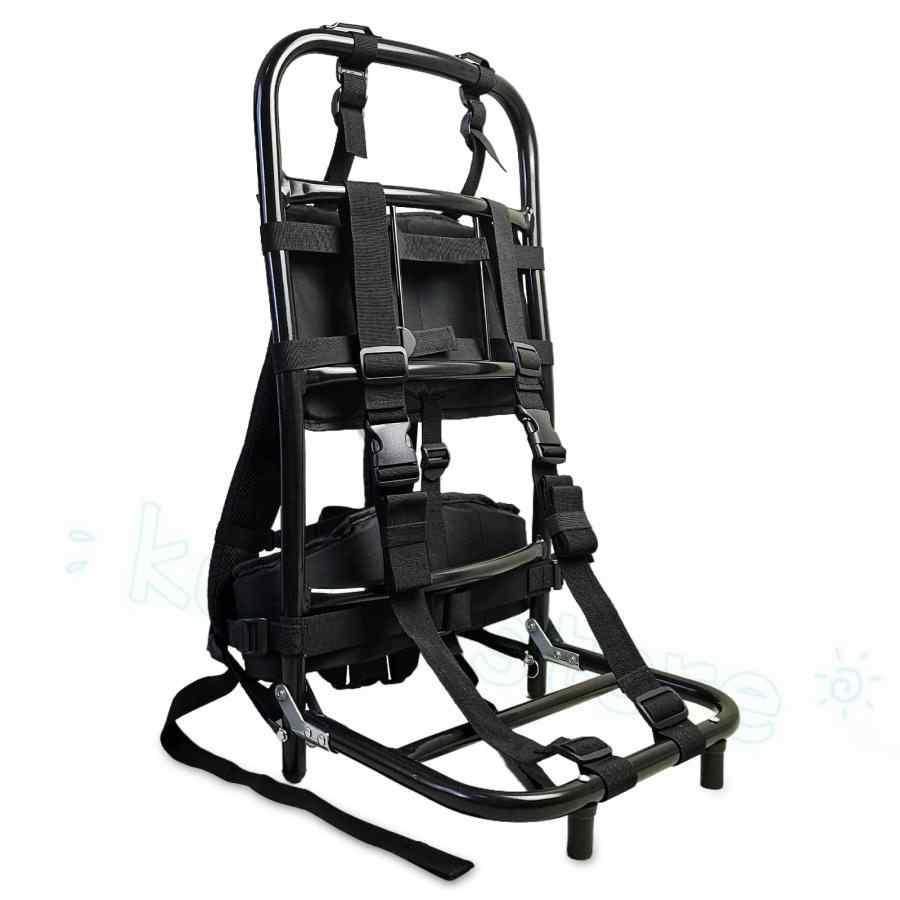 キャリー 背負子 登山用 アルミ合金 ポータブル 折りたたみ式 耐荷重60KG 頑丈 バックパック外枠 釣り/キャンプ/アウトドア ブランク 37
