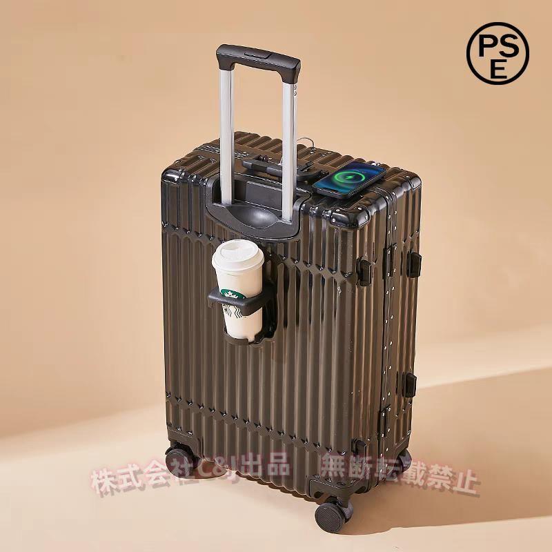 持ちはこび入れもの Ｓ/Ｍ/Ｌ 機内持込 軽さ 捉え所のない 静音C\u0026J（株)ＵＳＢ界面付き添い人 ２泊３日 ３泊４日 大型 旅する 出張 キャリーバッグ おし