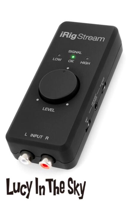IK MULTIMEDIA ( アイケーマルチメディア ) iRig Stream iPhone iPad 用 オーディオインターフェイス