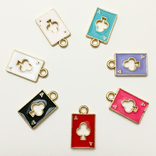 楽天市場】【アクセサリーパーツ】《チャーム》 ゴールド×赤黒