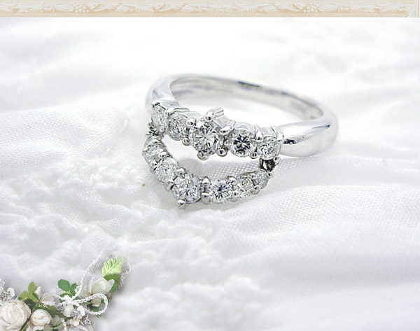 楽天市場】【完全無色透明Fカラー】pt900 pt950【0.3ct