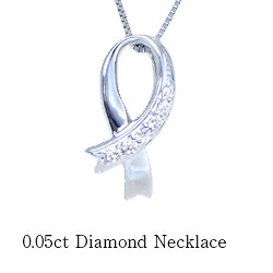 【完全無色透明Gカラー】K18YG/PG/WG【0.05ct】ダイヤモンドペンダントネックレス『PiteReran』[SIクラス Gカラー 無色透明 GOOD～VERYGOOD] ハートアンドキューピット18金 18K ゴールド リボン　プレゼント 記念日 結婚記念日 贈り物【送料無料】｜Ｌｕｇｅ　Ｊｅｗｅｌｒｙ