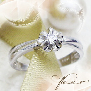 K18YG/PG/WG【0.08ct】一粒ダイヤモンドリング [SIクラス F～Dカラー 無色透明 GOOD～VERYGOOD] ハートアンドキューピット 一粒ジュエリー 一粒リング 結婚 婚約 ブライダル 記念日 マリッジリング エンゲージ 18金 ゴールド 【送料無料】