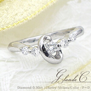 【完全無色透明Fカラー・高級仕様】K18YG/PG/WG【0.3ct】ダイヤモンドエタニティリング『Glande C』[SIクラス F～Dカラー 無色透明 GOOD～VERYGOOD] ハートアンドキューピットレール セッテイング 玉爪 ライン 誕生日 記念日 母の日 ギフト ゴールド【送料無料】｜Ｌｕｇｅ　Ｊｅｗｅｌｒｙ 65,835円
