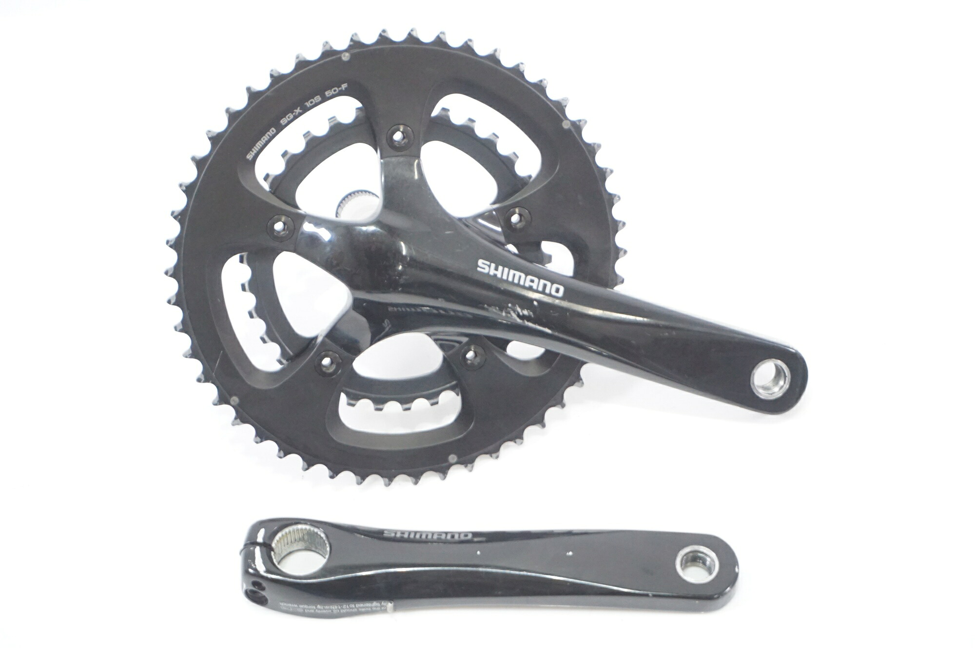 【楽天市場】【中古】 SHIMANO 「シマノ」 FC-R600 50-34T 170mm クランクセット / バイチャリAKIBA店 ...