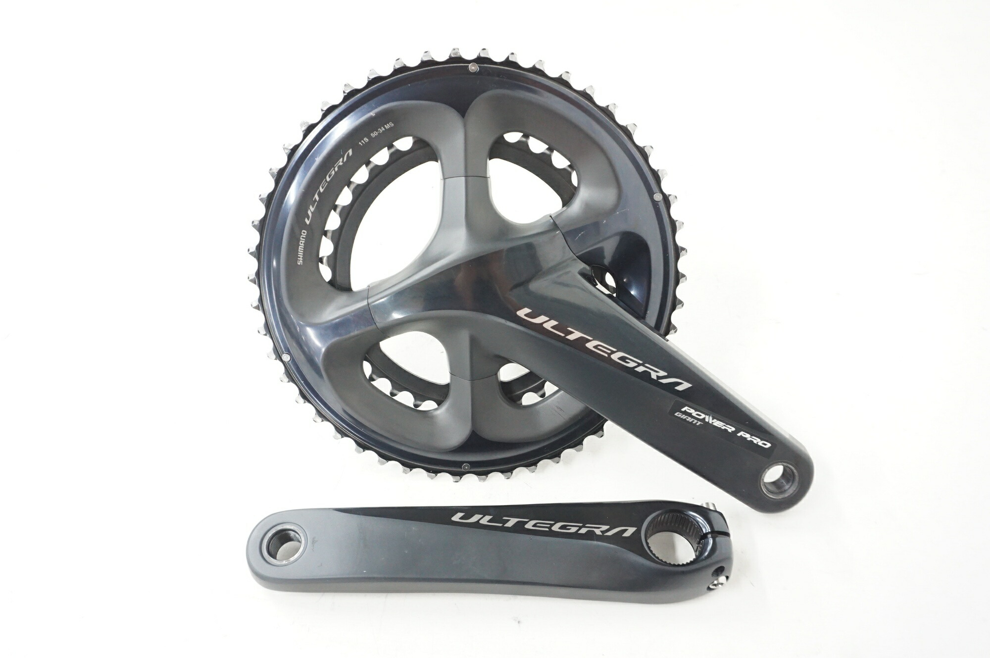 shimano fc-r9200-p 中古 172.5 シマノ パワーメーター シマノ FC-R9200-P クランク チェーンリングなし パワーメーター