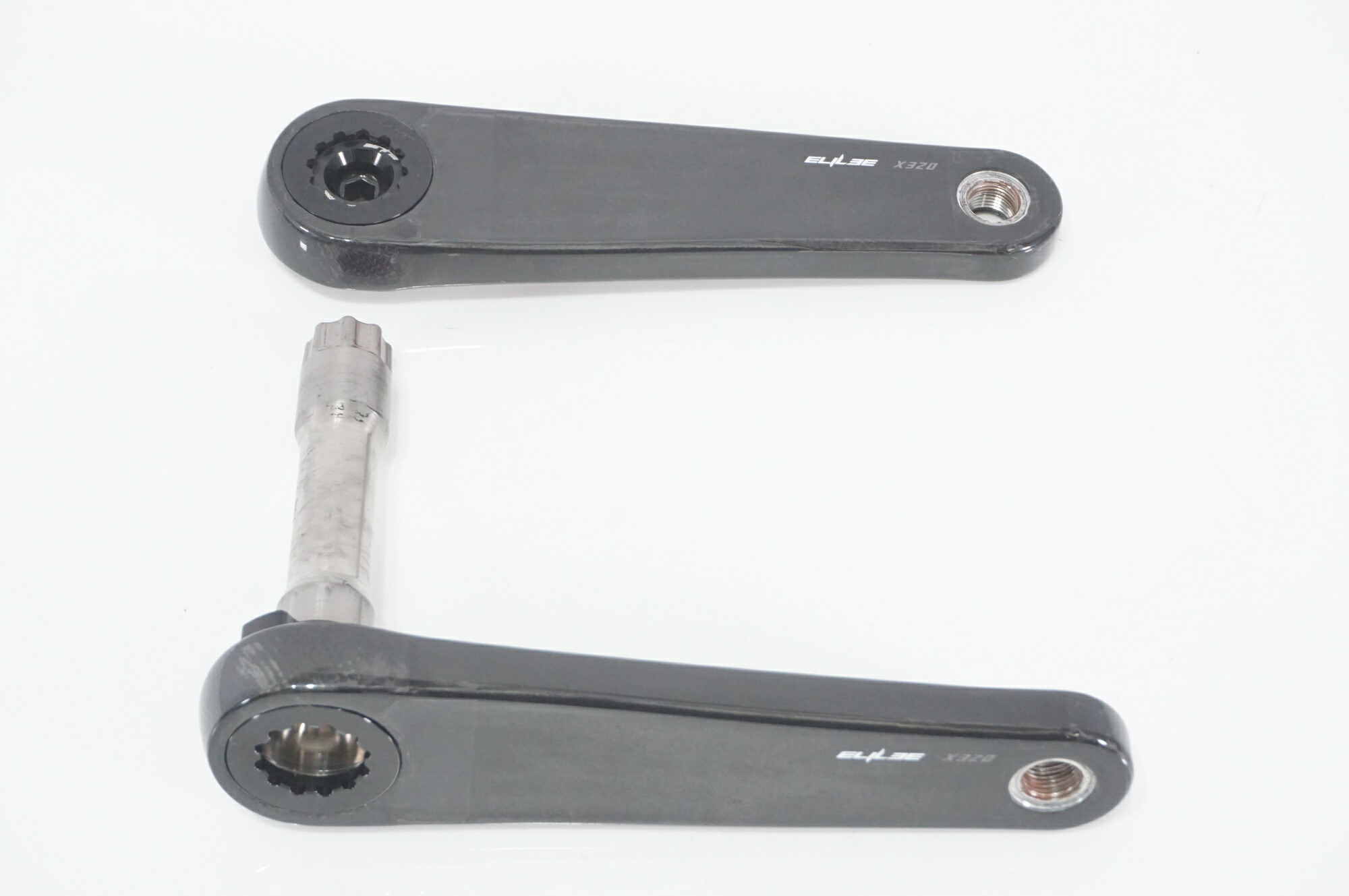 ELILEE X310 カーボンクランクアーム アルミニウム(DUB) 新品 Amazon | ELILEE (エライリー) X310 カーボンクランクアーム