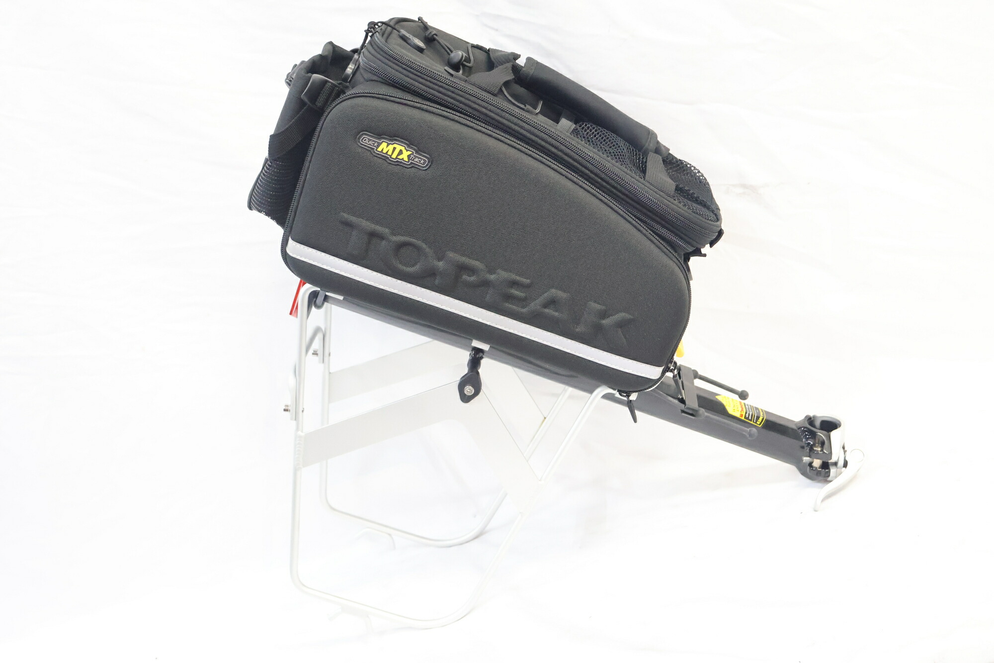 【楽天市場】【中古】 TOPEAK 「トピーク」 QR BEAM RACK MTX リアキャリア＆QUICK MTX TRACK バッグ ...