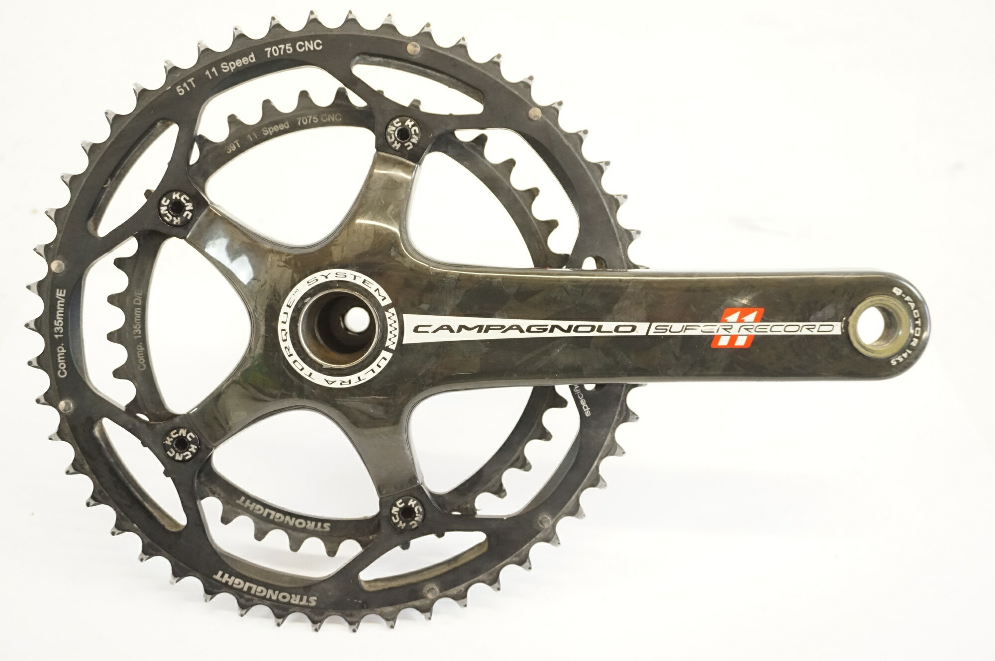 【中古】 CAMPAGNOLO 「カンパニョーロ」 SUPERRECORD 51-39T 172.5粍 スターター仕掛ける / バイチャリ宇都宮店