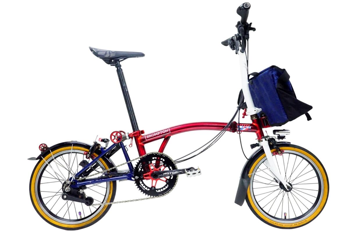 【中古】 BROMPTON 「ブロンプトン」 M6L Team GB Edition 2020年青写真 16in 折り畳み銀輪 / バイチャリ名古屋大須店