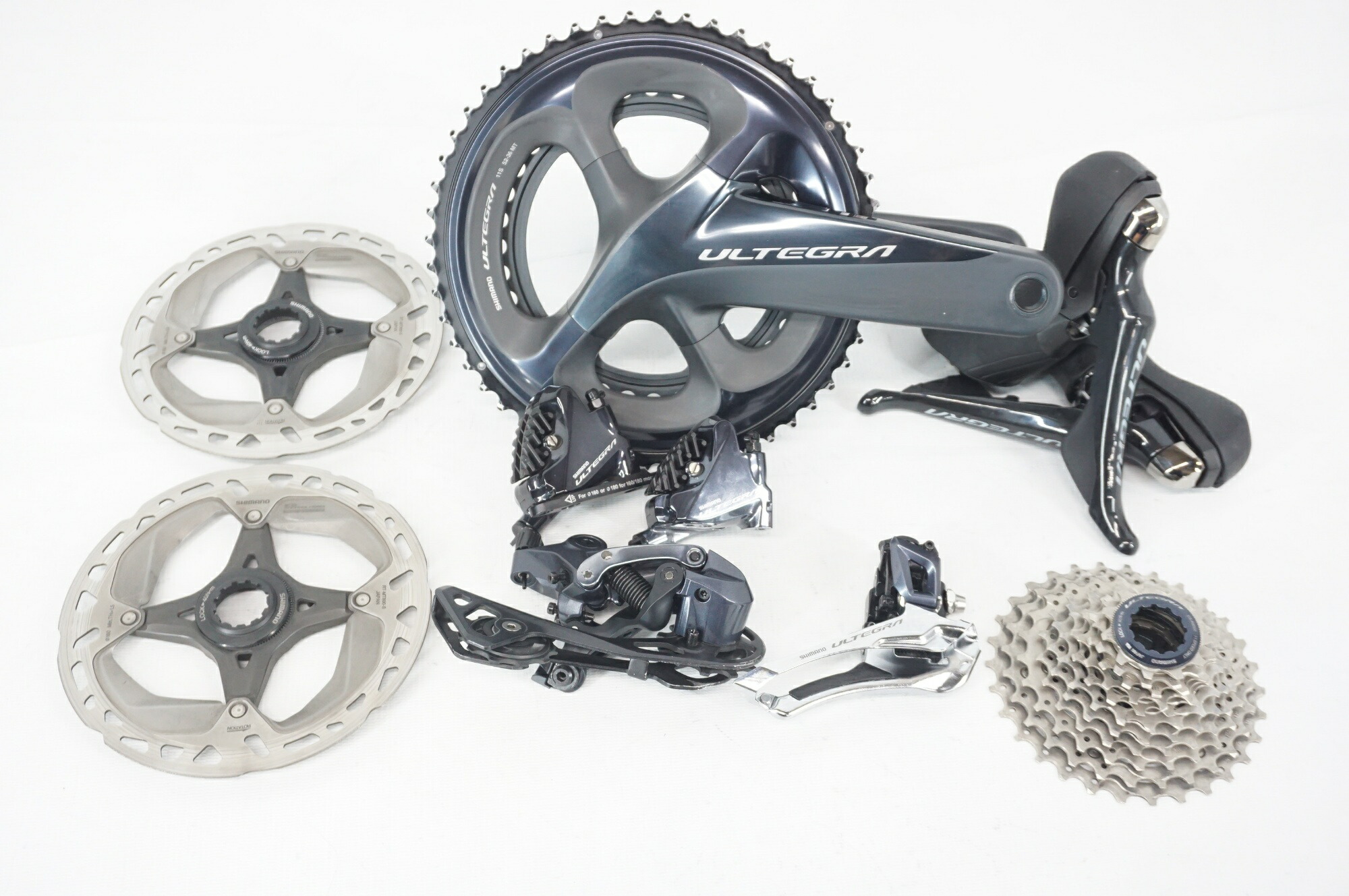 【中古】 SHIMANO ULTEGRA R8000系 油圧レコード盤 (R8020/R8070) コンポセット / バイチャリ阪急塚口店