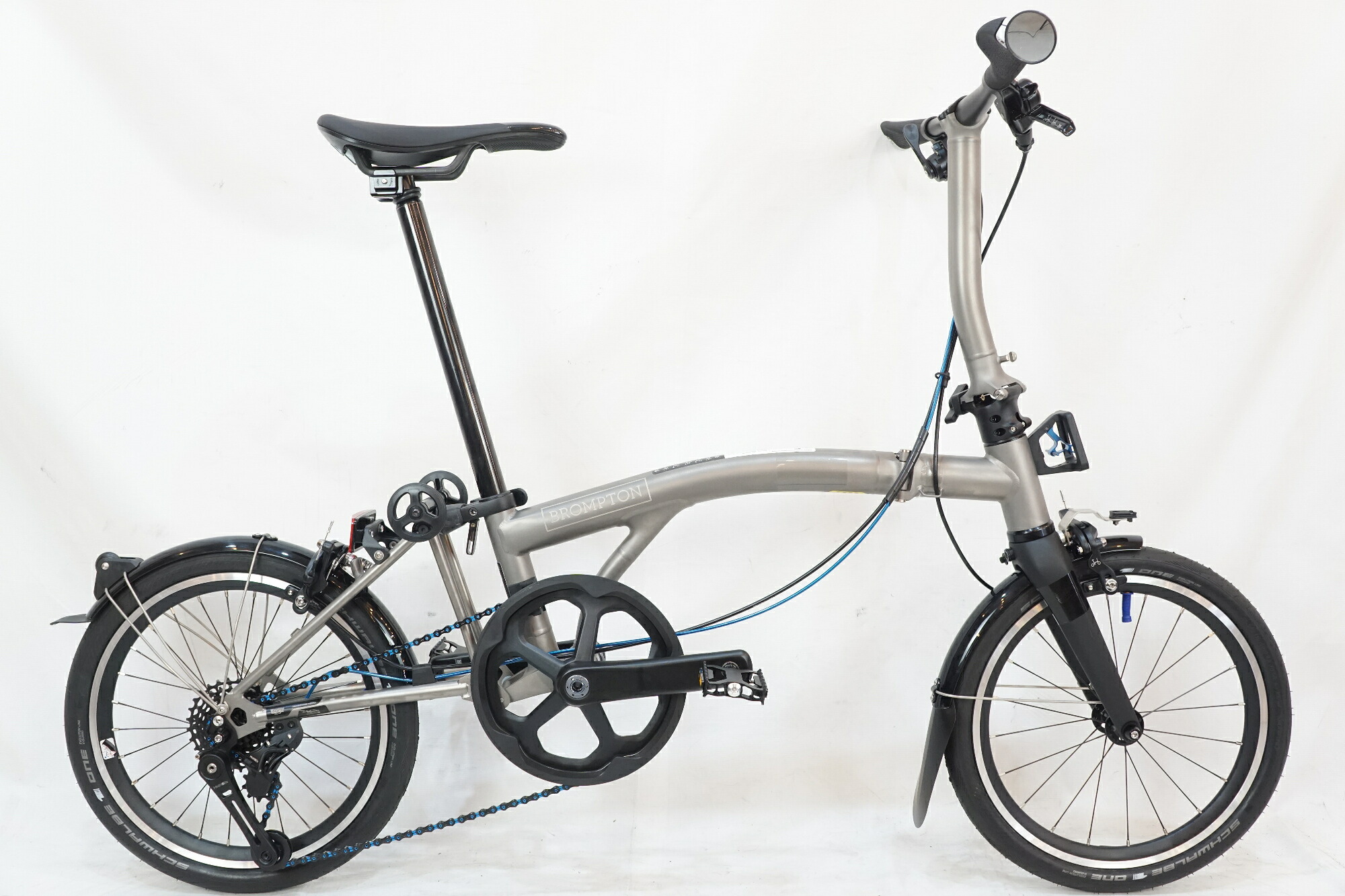 【中古】 BROMPTON 「ブロンプトン」 T LINE URBAN LOW S4L 2023年模範例 16in 折り畳み銀輪 / 聖堂店