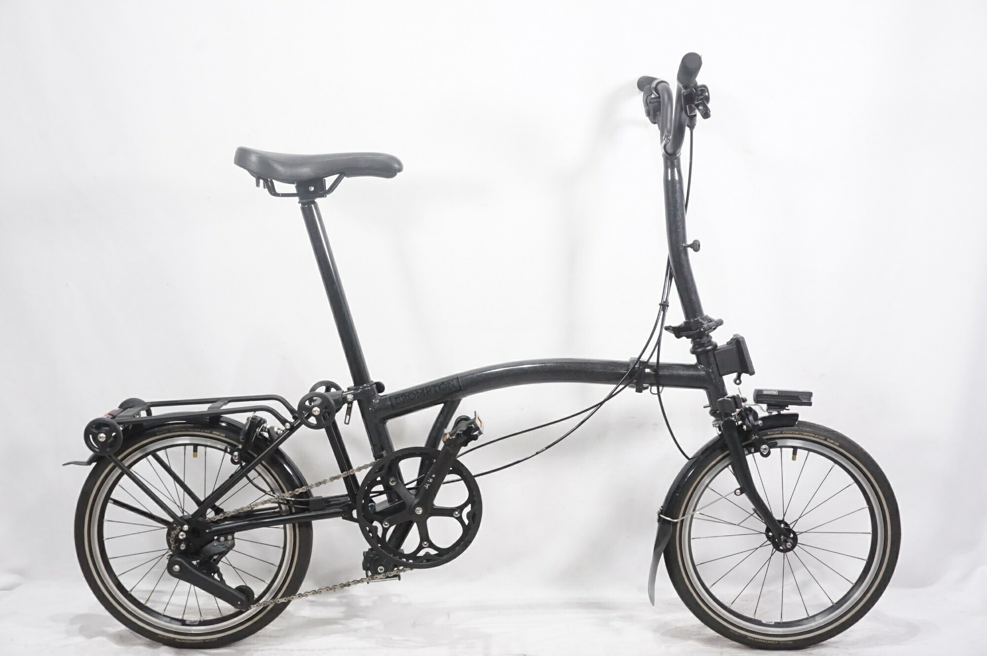 【中古】  BROMPTON 「ブロンプトン」 P LINE URBAN Middle M4R 2022年模範例 折りたたみ銀輪 / バイチャリ浦和軍事基地