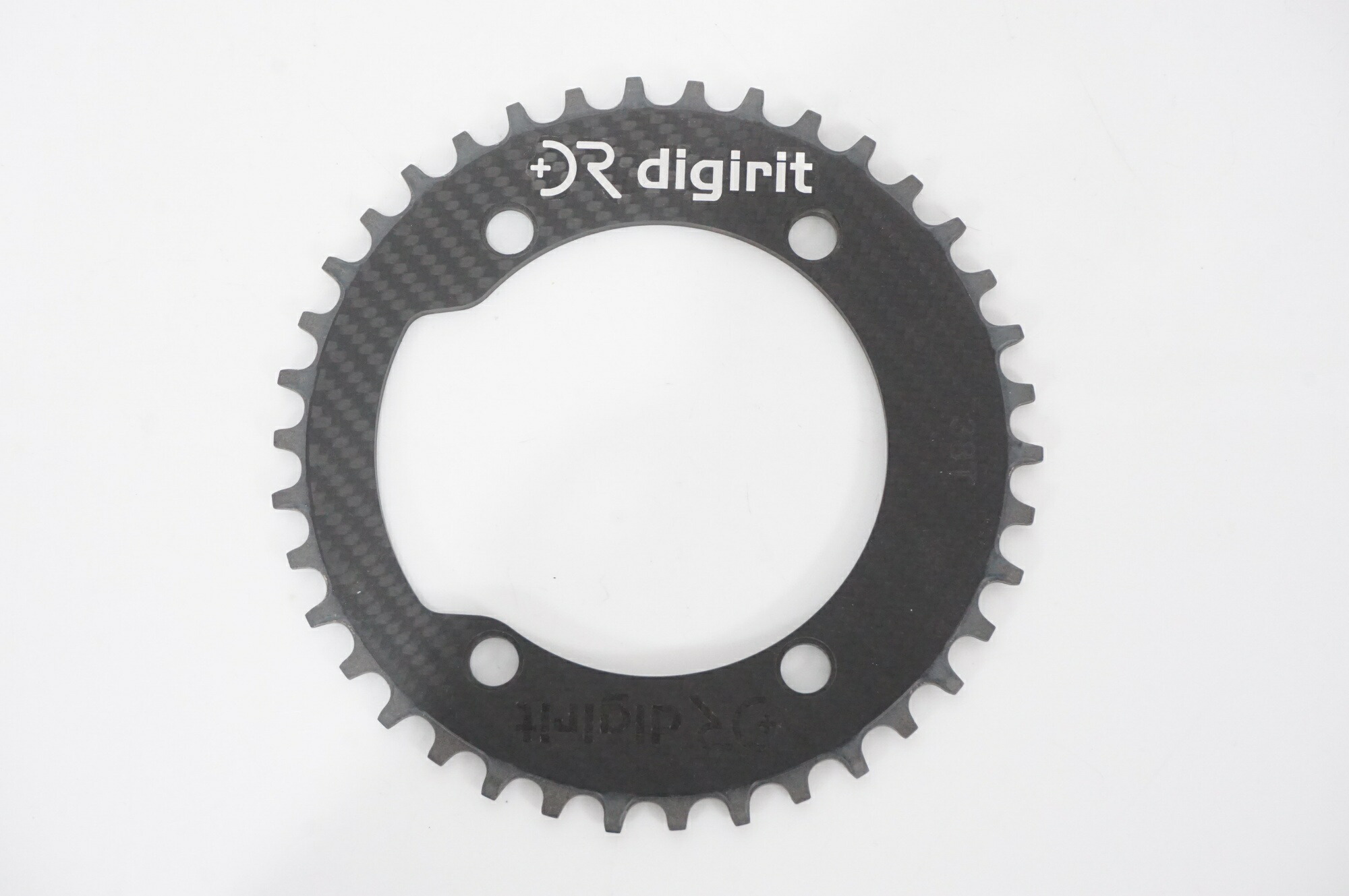 【中古】  DR DIGIRIT 「ディジリット」 38T カーボンチェーンリング / バイチャリAKIBA店 チェーンリング-自転車用パーツ-自転車・サイクリング