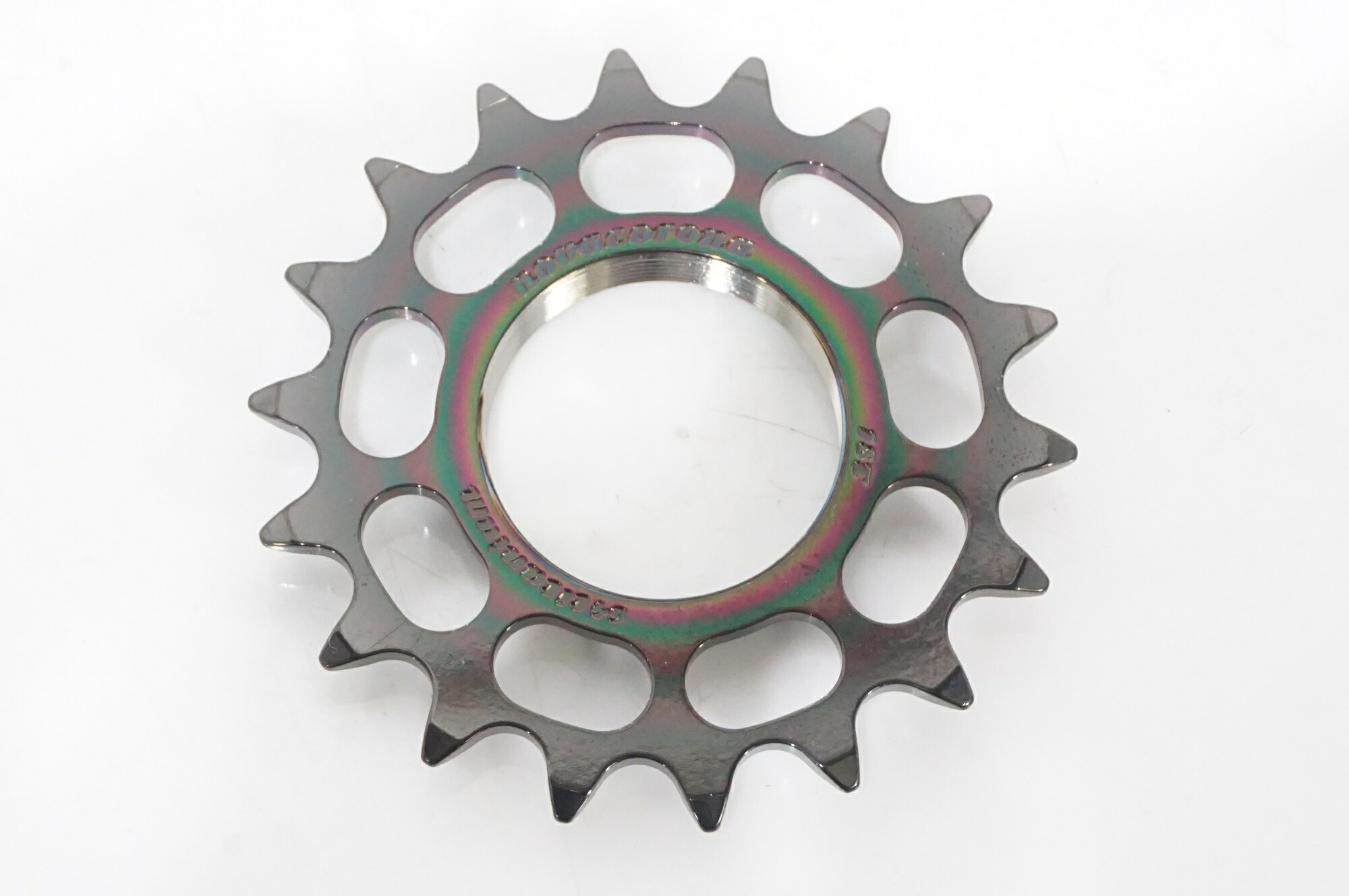 【中古】 NOVACORONA 「ノバコローナ」 チタン 18T コグ / バイチャリAKIBA店|buychari