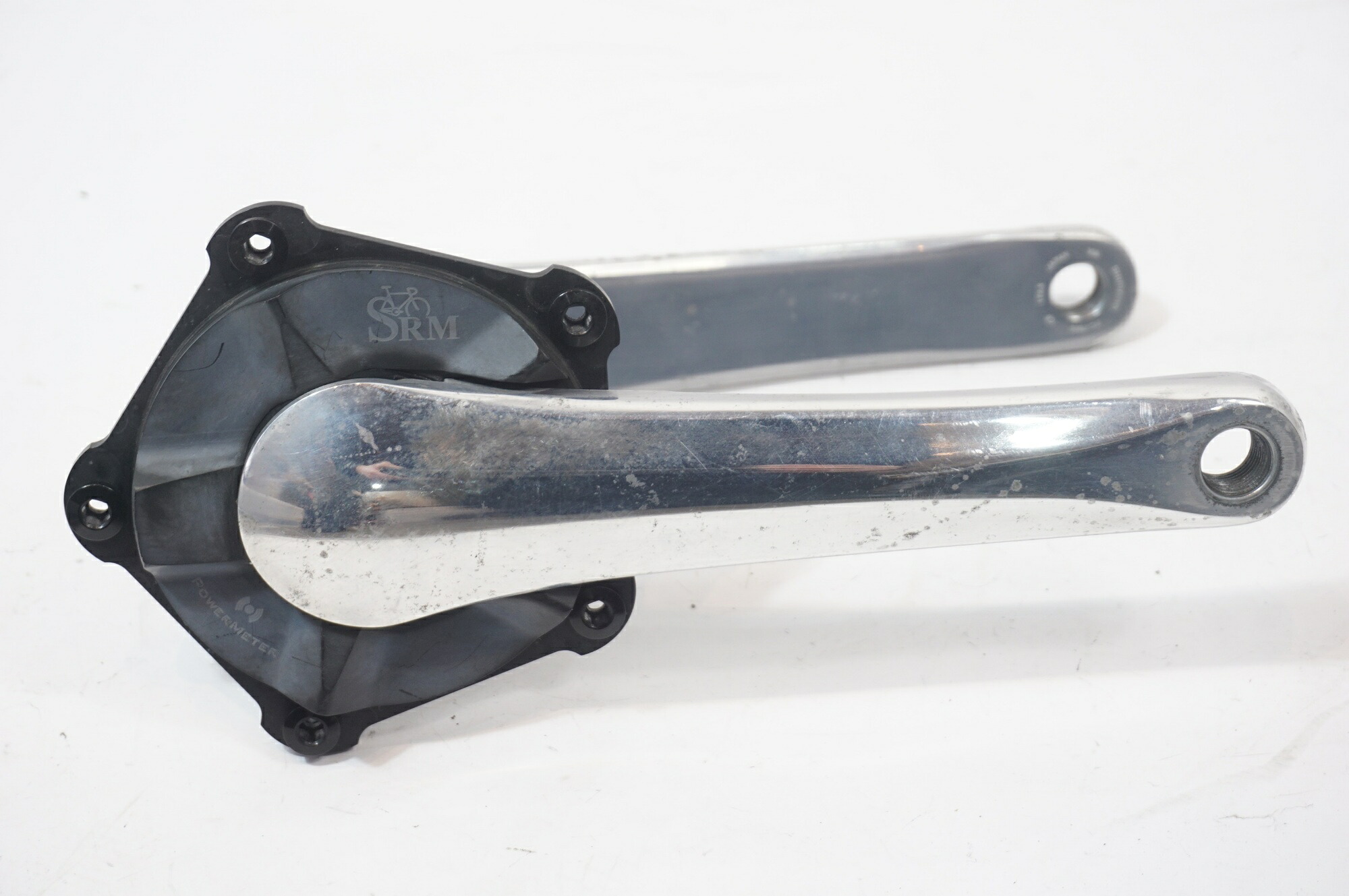【中古】 ジャンク SRM 「エスアールエム」 FC-7800 172.5粍 パワーメータークランク / バイチャリ世田谷店 自転車用パーツ-自転車・サイクリング