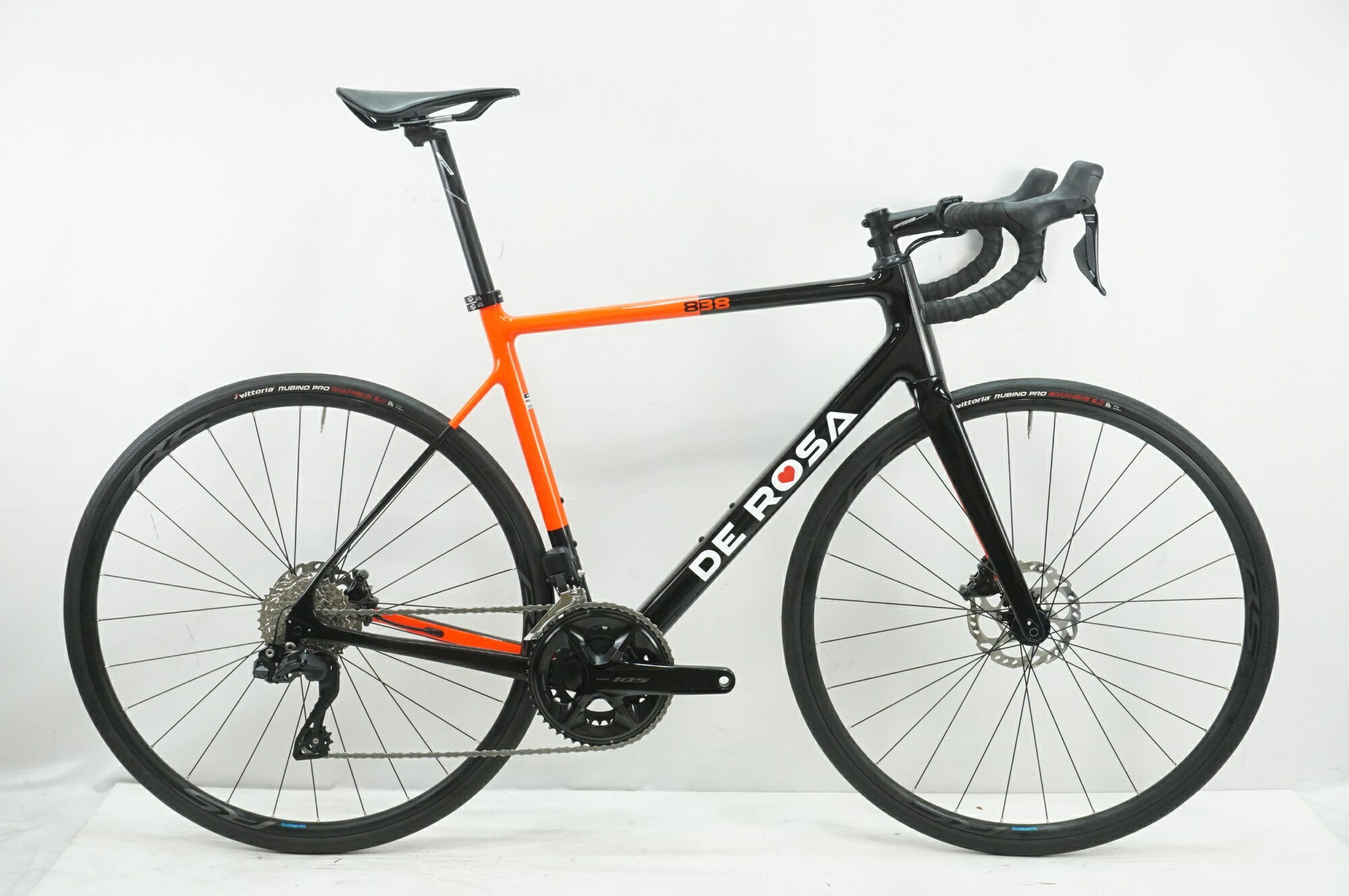 【中古】DE ROSA 「デローザ」 838 DISK 2025年模範例 読み込む自動二輪車 / 殿堂店 スポーツ・アウトドア-自転車・サイクリング