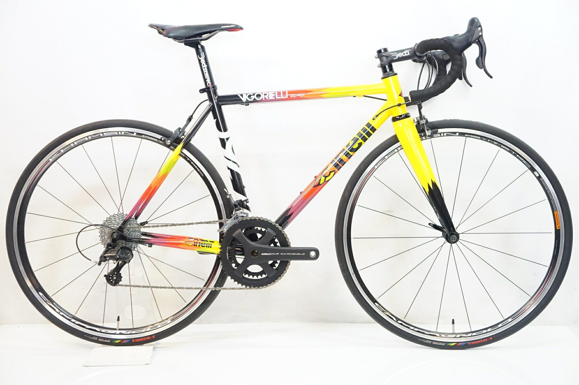 【中古】 CINELLI 「チネリ」 VIGORELLI ROAD CENTAUR 2018年模範例 読み込む自動二輪車 / バイチャリ熊谷店 スポーツ・アウトドア-ロードバイク