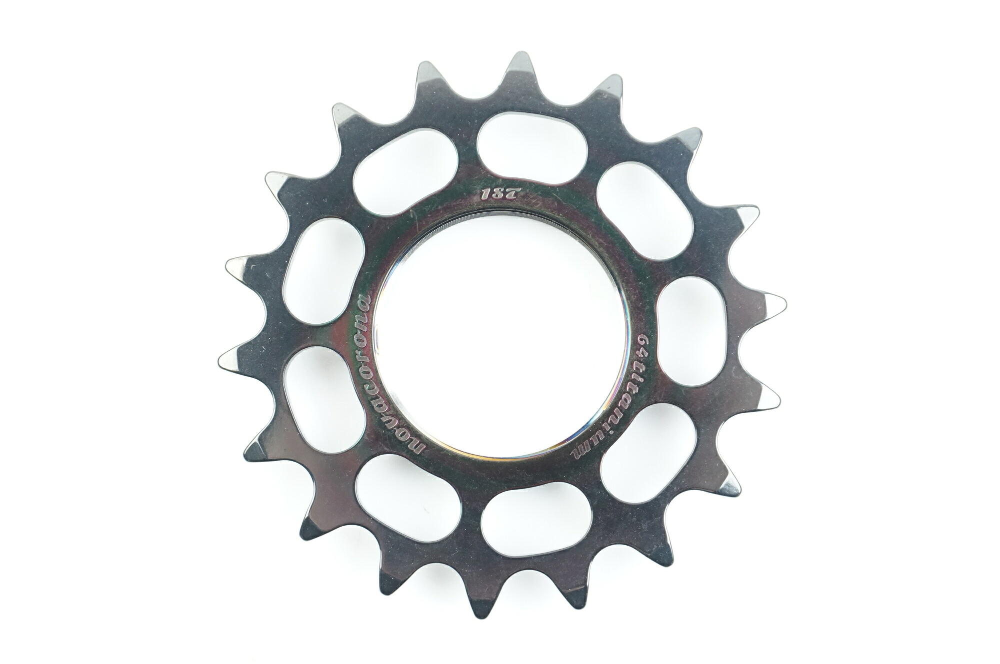 【中古】 NOVACORONA 「ノバコローナ」 64チタン 18T コグ / バイチャリ中目黒店｜buychari 14,476円