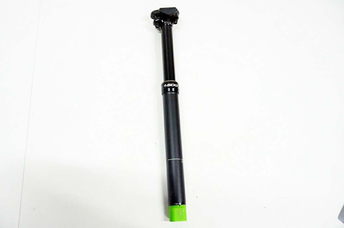 【中古】 SDG 「エスディージー」 TELLIS Φ31.6 390mm ドロッパーシートポスト / バイチャリ名古屋大須店|buychari