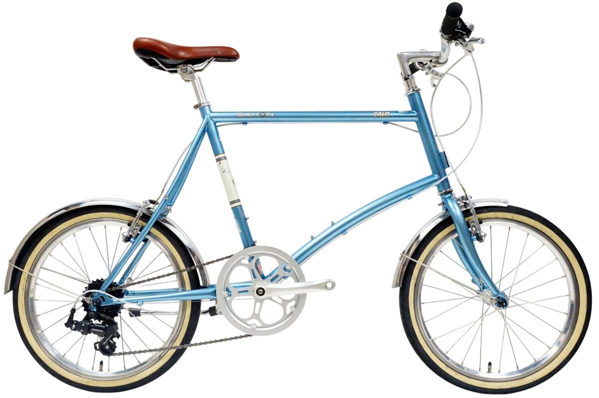 【中古】 DAHON 「ダホン」 CALM 2024年青写真 20in ミニベロ / バイチャリ名古屋大須店