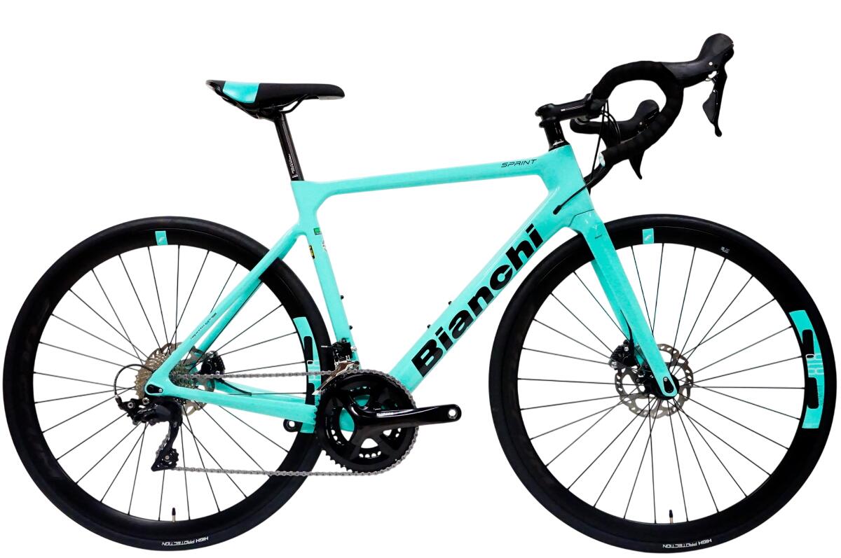 【中古】 BIANCHI 「ビアンキ」 SPRINT DISC 105 2021年模範例 読み込む自動二輪車 / バイチャリ名古屋大須店 自転車・サイクリング-スポーツ・アウトドア