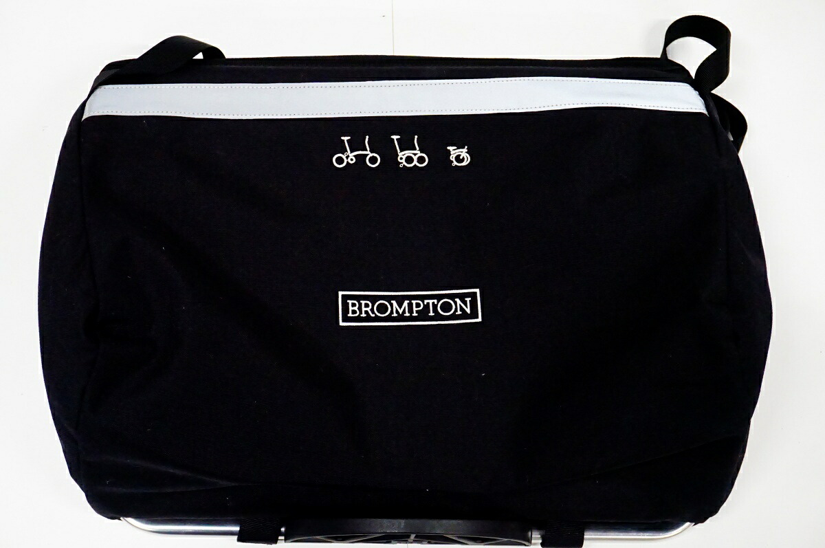 【中古】 CORDURA 「コーデュラ」 FABRIC BROMPTON 向こう正面御徒面子 / バイチャリ名古屋大須店 フロントバッグ-バッグ-スポーツ・アウトドア