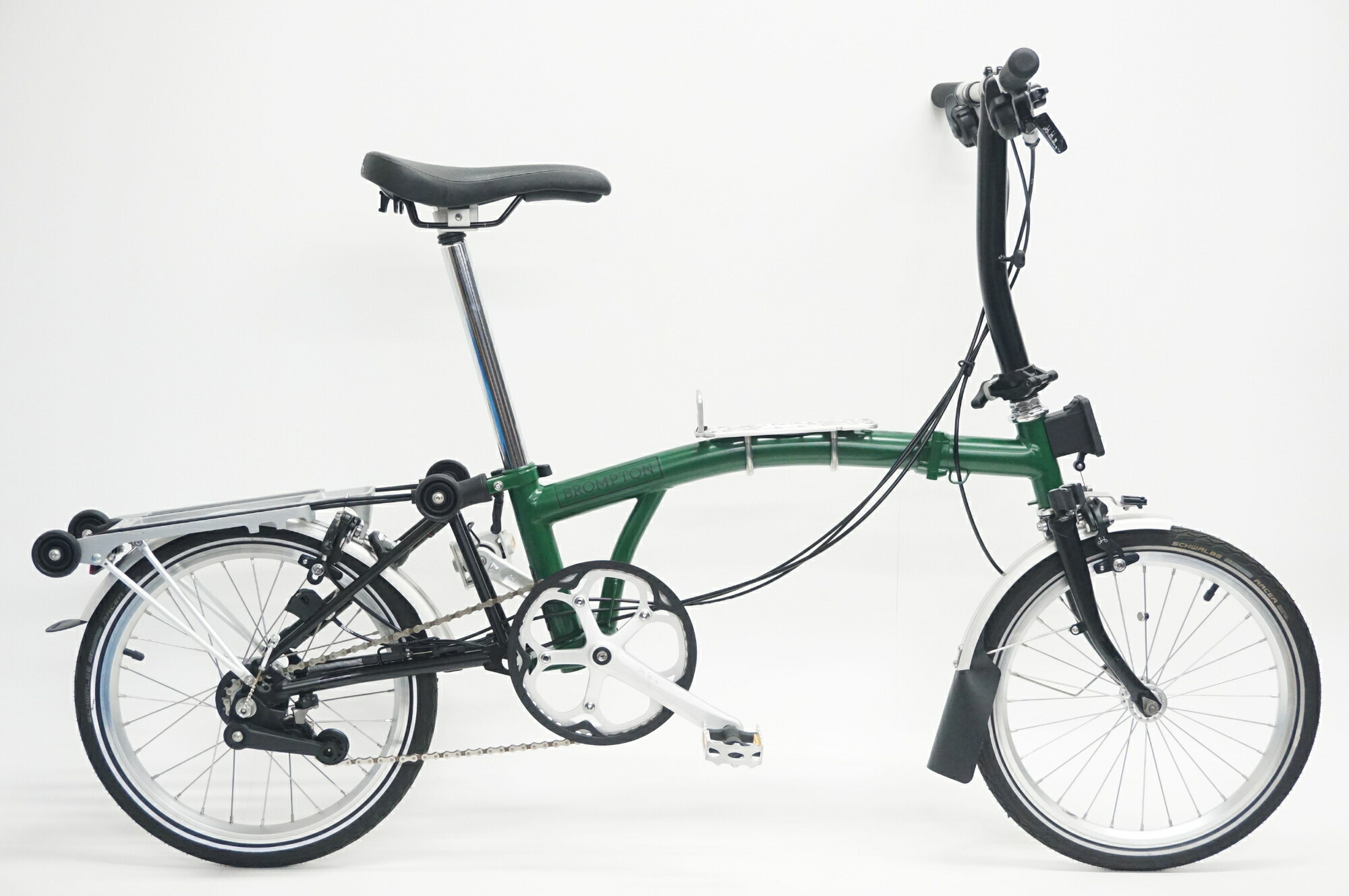 【中古】  BROMPTON 「ブロンプトン」 C LINE EXPLORE LOW S6R 2022年青写真 折り畳み銀輪 / バイチャリ福岡店