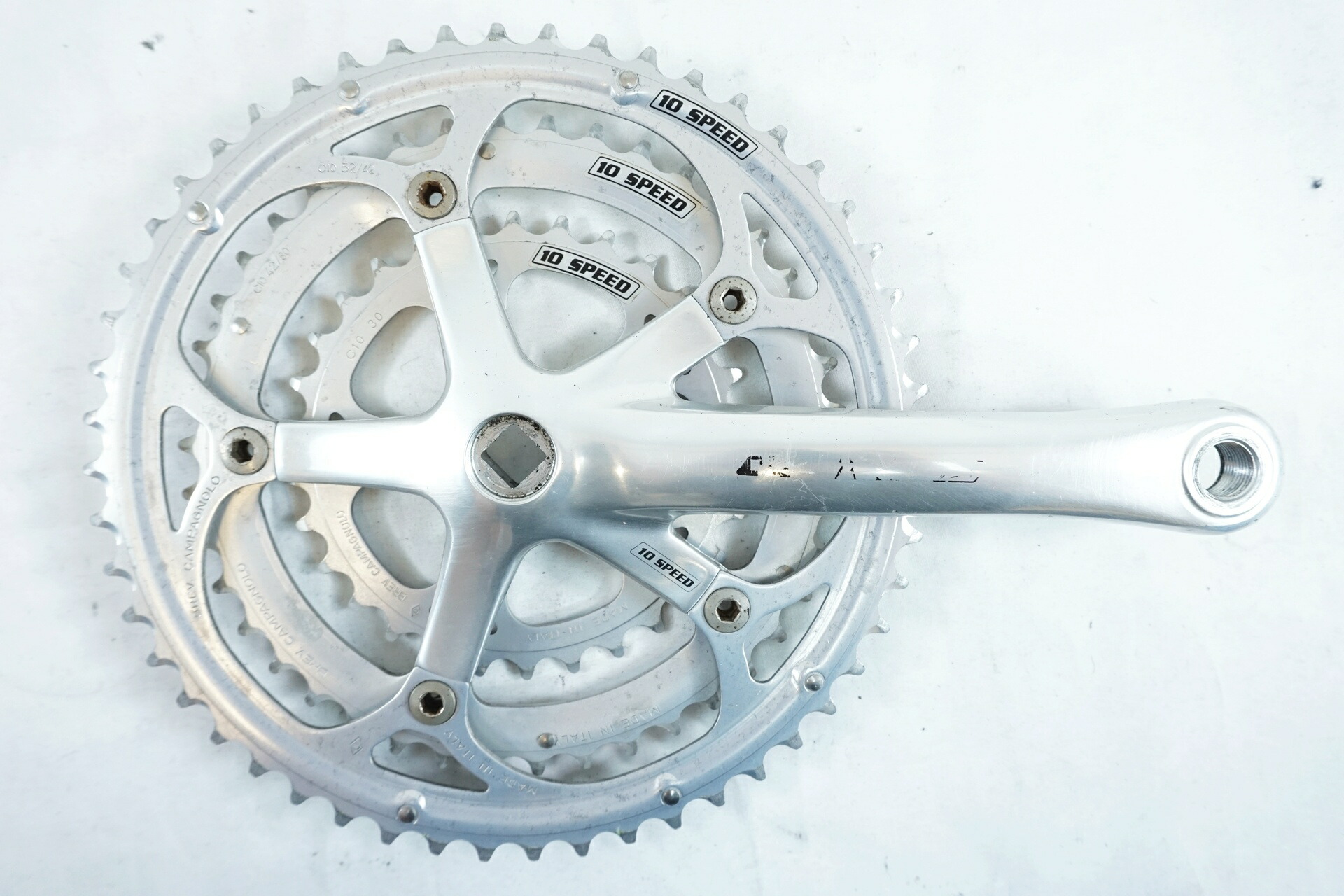 【中古】 CAMPAGNOLO 「カンパニョーロ」 VELOCE 10S 52-42-30T 170粍 スターター書き割り / バイチャリ有り明け方園地店