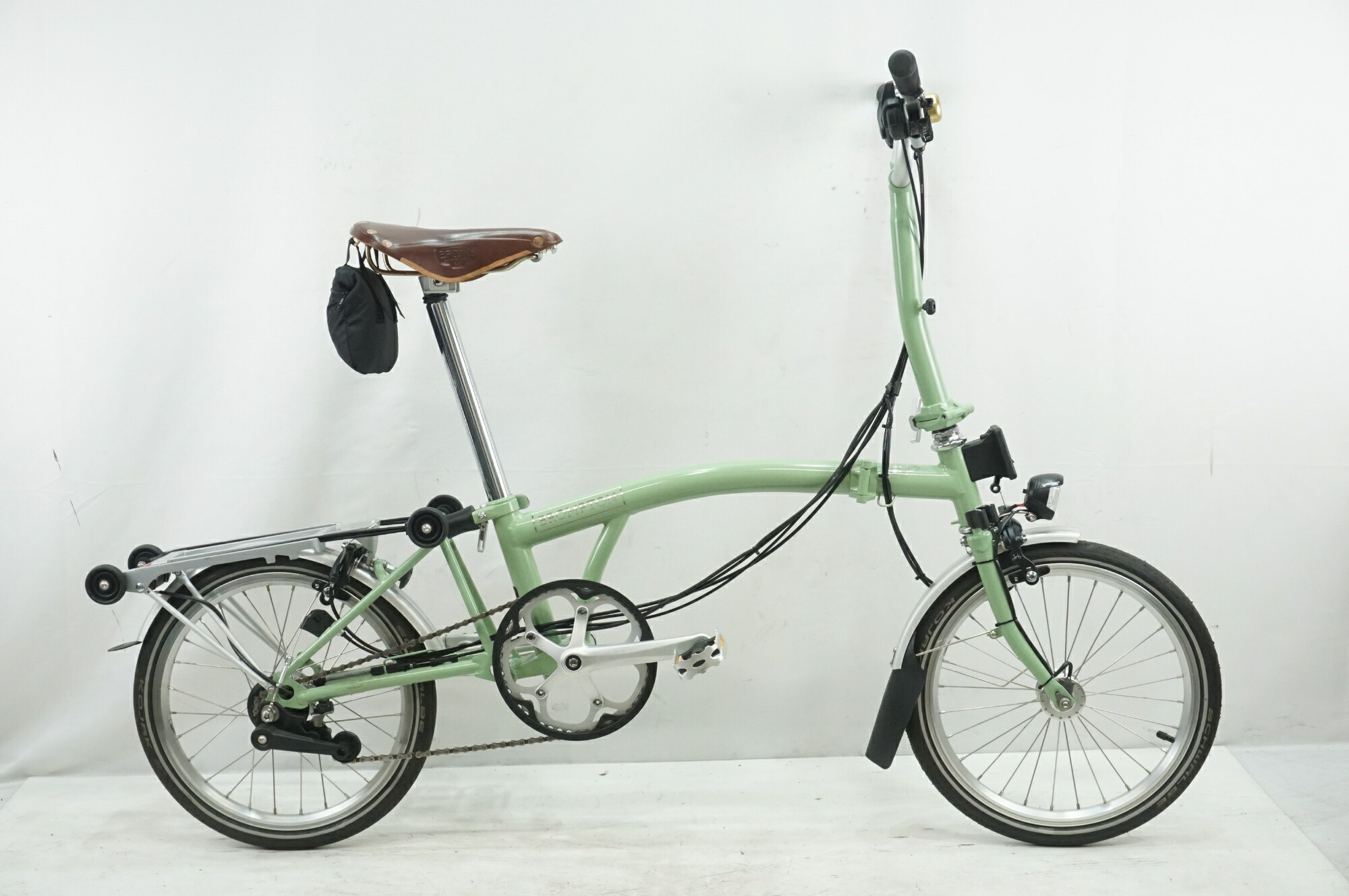 【中古】BROMPTON 「ブロンプトン」 CLASSIC EDITION INSPIRED BY LONDON 2024年模範例 16in 折り畳み銀輪 / 聖堂店