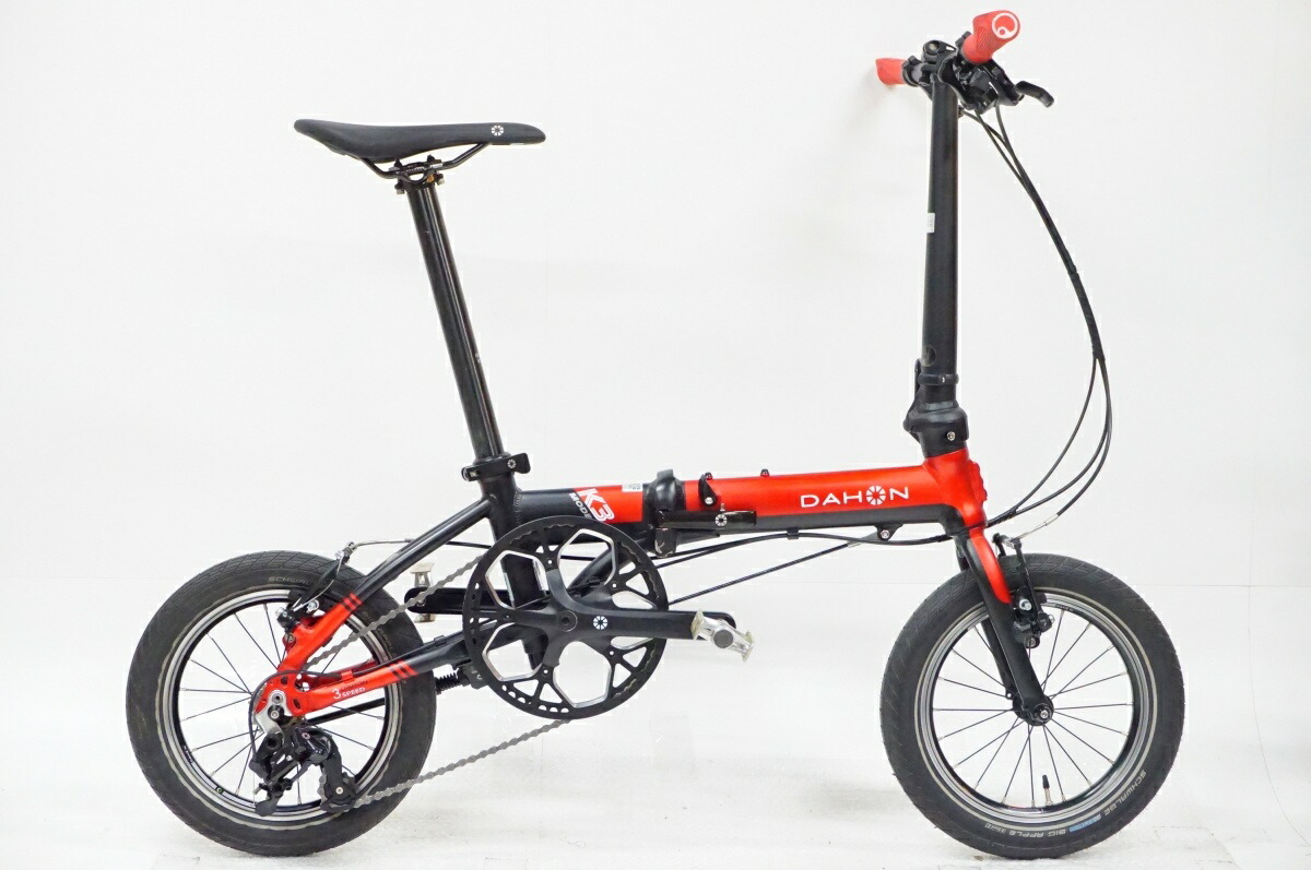 【中古】 DAHON 「ダホン」 K3 2021年頃 14in 折り畳み銀輪 / バイチャリ名古屋大須店