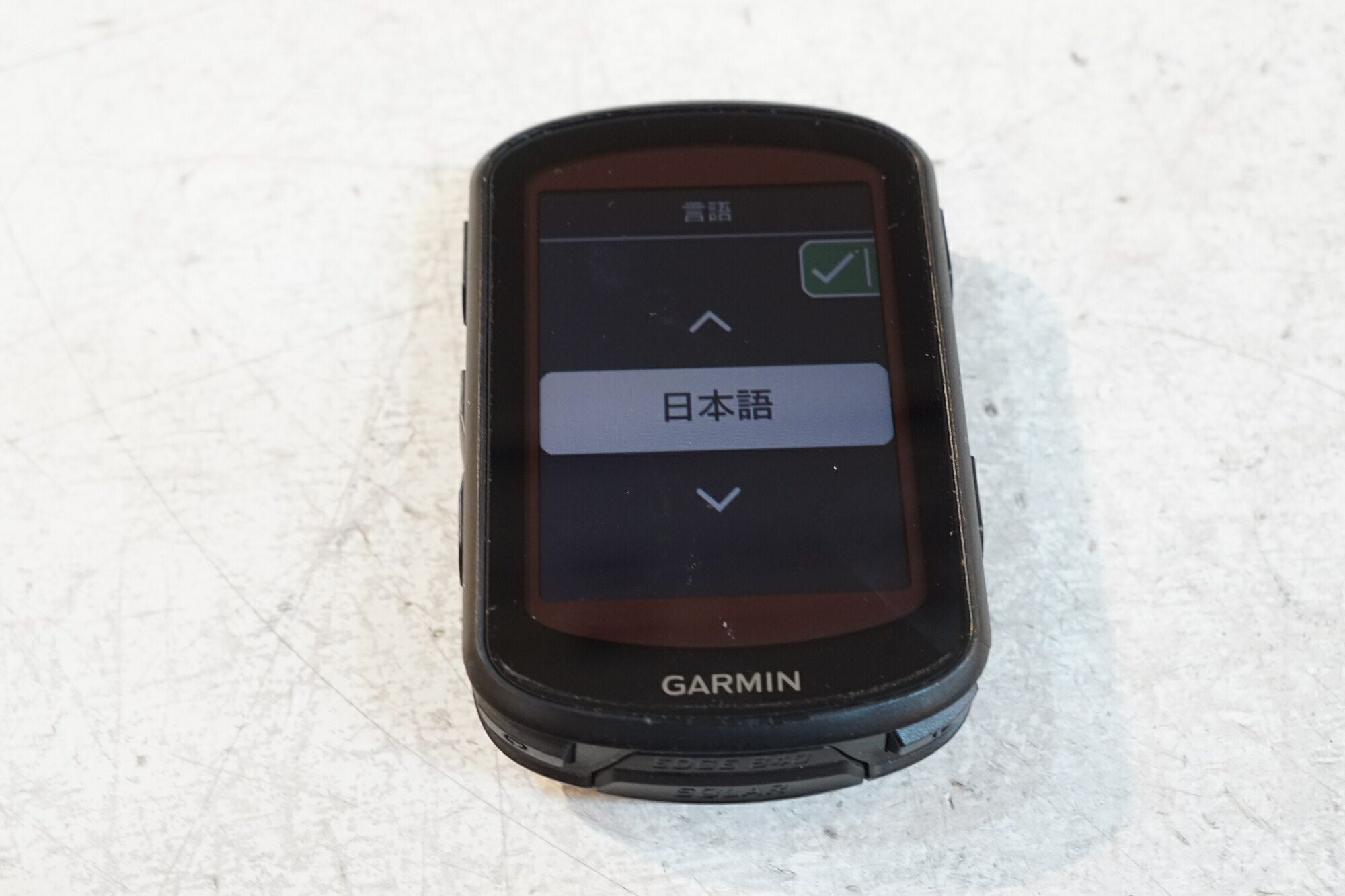 【中古】 GARMIN 「ガーミン」 EDGE 840 循環過程電子計算機 / バイチャリ浦和軍事基地