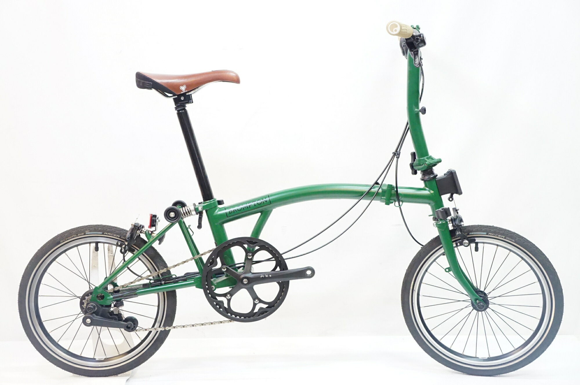 【中古】 BROMPTON 「ブロンプトン」 C LINE URBAN LOW (S2L) 2022年模範例 16in 折り畳み銀輪 / バイチャリ熊谷店