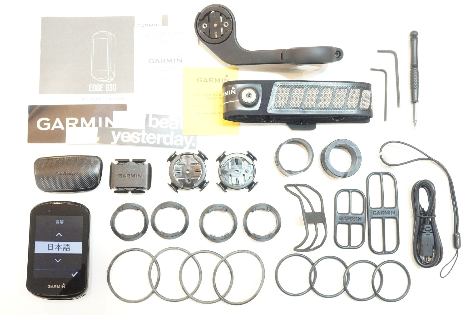 【中古】 GARMIN 「ガーミン」 EDGE830 サイクルコンピューター / バイチャリ浦和ベース｜buychari
