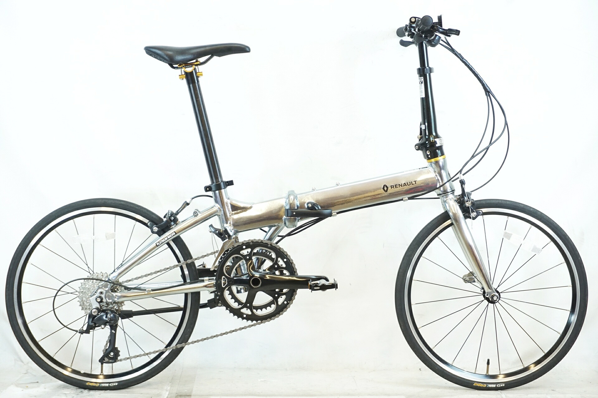 【中古】 RENAULT 「ルノー」 PLATINUM MACH 9 2020年モデル 20インチ 折り畳み自転車 / バイチャリ有明ガーデン店|buychari