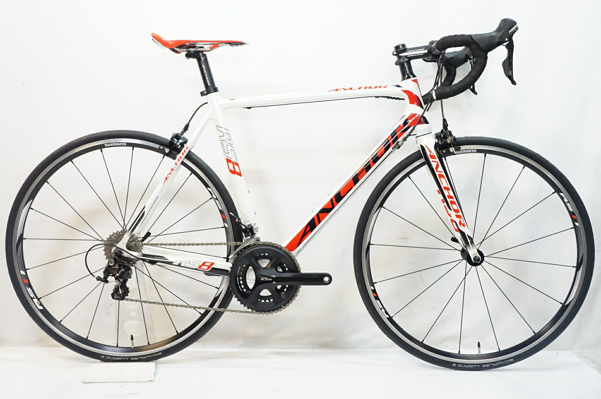 【中古】 ANCHOR 「アンカー」 RS8 EQUIPE 2015年モデル ロードバイク / バイチャリ熊谷店｜buychari