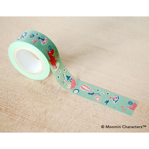 楽天市場】ムーミン マスキングテープ 切手シリーズ 幅35mm×全長10m