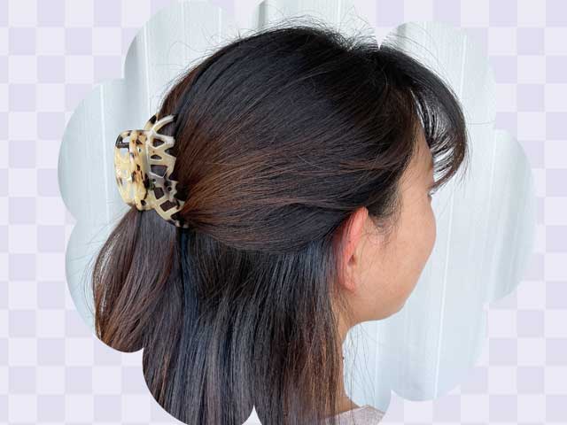 日本限定モデル】 NEW バンスクリップ アセチ スリムコーム Mサイズバンス ヘアクリップ 髪飾り 髪留め 花 おしゃれ qdtek.vn