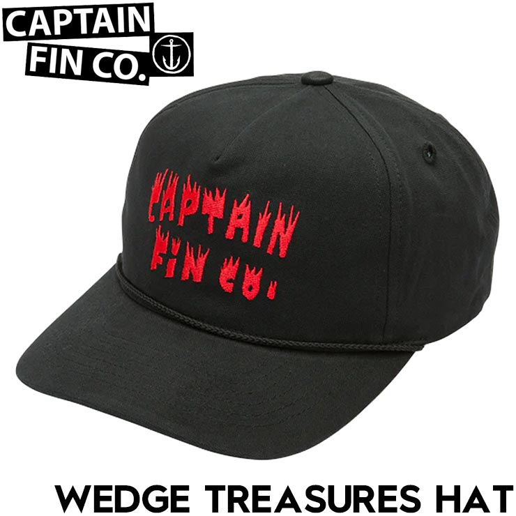 スナップバックキャップ 帽子 CAPTAIN FIN キャプテンフィン WEDGE TREASURES HAT 21D5532403 日本代理店正規品