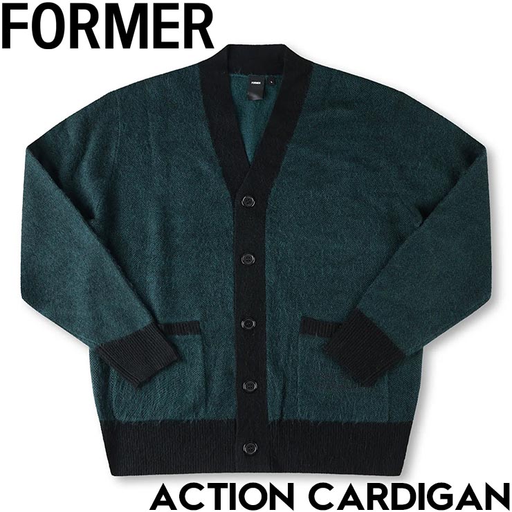 FORMER フォーマー ACTION CARDIGAN カーディガン ニット FKN-25305 日本代理店正規品