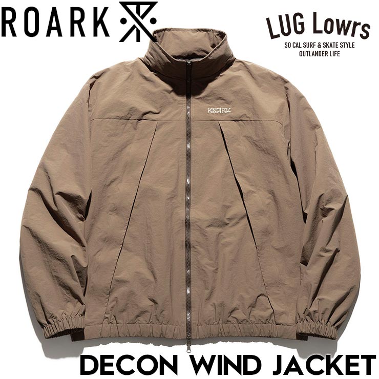 ROARK ロアーク DECON WIND JACKET ジャケット メンズ ナイロンジャケット ウインドブレーカー RJJ1204-DSA 26SP 日本代理店正規品