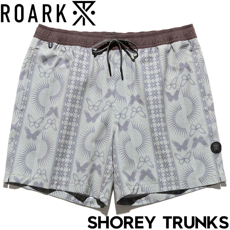 ROARK ロアーク ボードショーツ サーフトランクス SHOREY BOARDSHORTS RB480-SFP 日本代理店正規品｜LUG Lowrs ラグロワーズ