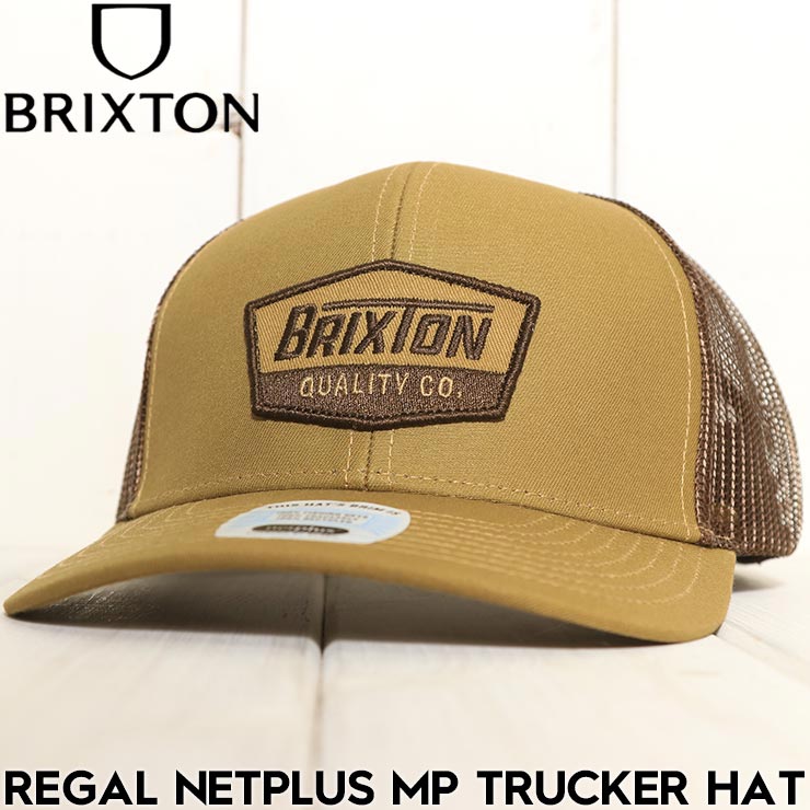 楽天市場】メッシュキャップ 帽子 BRIXTON ブリクストン REGAL