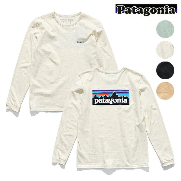 patagonia ホワイト 長袖インナーウェア 楽天市場】パタゴニア PATAGONIA ロンT 長袖 Tシャツ P-6 LOGO
